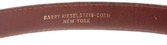 Kieselstein-Cord Sterling Silver Buckle Alligator Belt