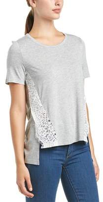 French Connection Hopper Lace T-shirt.