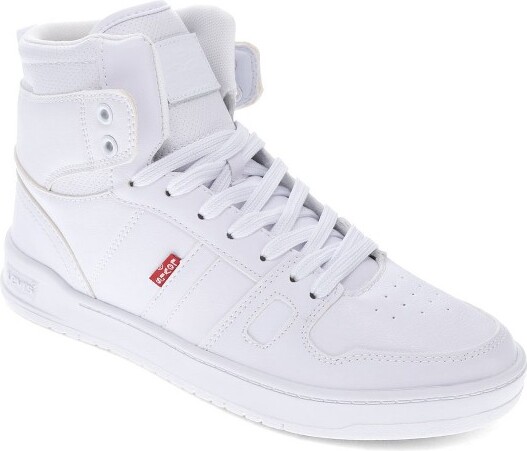 Levi's Levi' Women 521 BB Hi Perf UL Fahion Hightop Sneaker Shoe, White,  Size 10 - ShopStyle