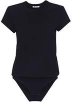 Thumbnail for your product : Alexander Wang Cap Sleeve Fitted Bodysuit