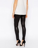 Thumbnail for your product : ASOS Maternity Leather Look Legging