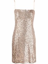 Thumbnail for your product : Just Cavalli Sequined Spaghetti-Strap Mini Dress