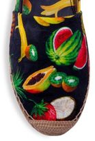 Thumbnail for your product : Dolce & Gabbana Brocade Fruit Espadrilles