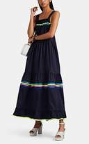 Thumbnail for your product : Mira Mikati Women's Striped Cotton Maxi Dress - Navy
