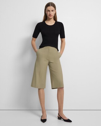 Wool Blend Culotte Pants Luisaviaroma Women Clothing Shorts Culottes 