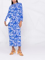 Thumbnail for your product : Christian Wijnants Gathered Tie-Neck Midi Dress