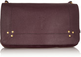 Thumbnail for your product : Jerome Dreyfuss Bobi textured-leather and suede shoulder bag