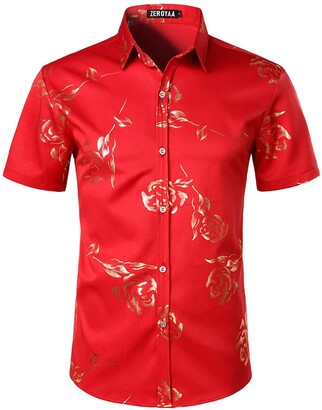 Mens Red Dress Shirt | Shop the world’s largest collection of fashion ...