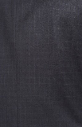 Canali Men's Classic Fit Check Wool Suit