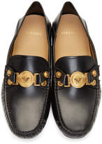 Thumbnail for your product : Versace Black Tribute Driver Loafers