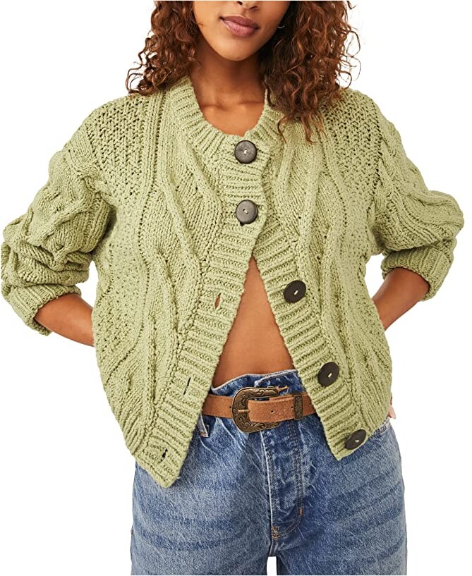 Free People Green Women's Sweaters | Shop the world's largest 