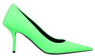 balenciaga heels green