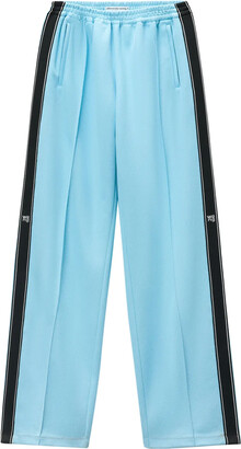 パンツ Alexander Wang Stripe slacks T by Alexander Wang Terry Stripe Combo Trousers, $342