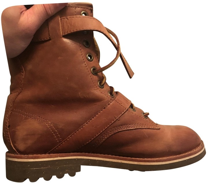 ralph lauren leather boots