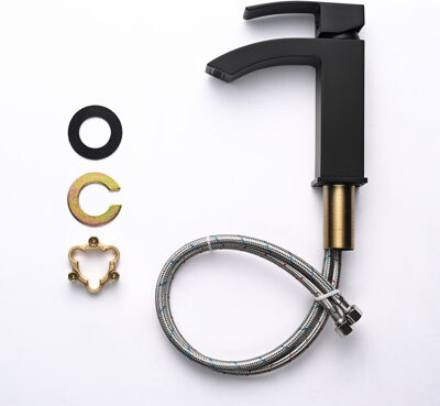 Aquaterior Modern Single Hole Faucet Bathroom Faucet