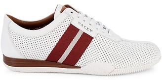 Bally Frenz Perforated Leather Platform Sneakers