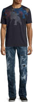 Thumbnail for your product : PRPS Barracuda Distressed & Bleached Denim Jeans, Blue