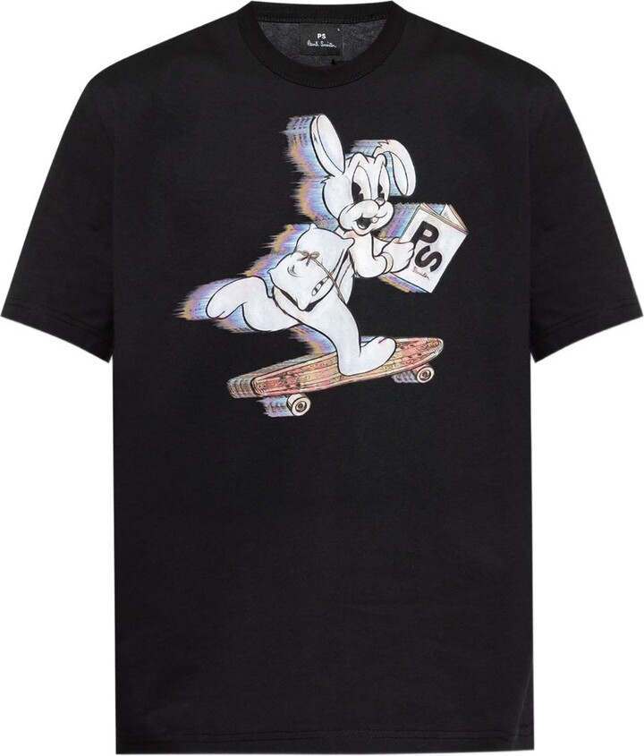Paul Smith Skate Bunny Cotton T-Shirt