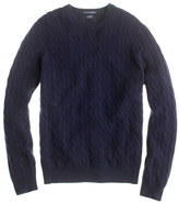 Thumbnail for your product : J.Crew Italian cashmere cable sweater