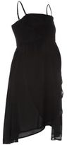 Thumbnail for your product : New Look Maternity Black Chevron Contrast Wrap Dress