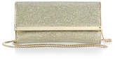 Thumbnail for your product : Jimmy Choo Milla Chain-Strap Glittered Wallet