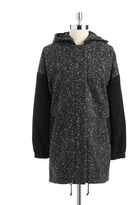 Thumbnail for your product : Jessica Simpson Mixed Media Coat