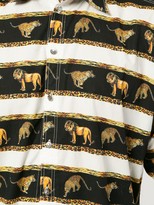 Thumbnail for your product : Versace Pre-Owned Wild Cat Printed Shirt