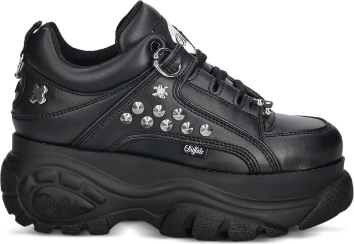 Buffalo David Bitton Studded Platform Sneakers