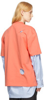 Thumbnail for your product : Ader Error Orange Cotton T-Shirt