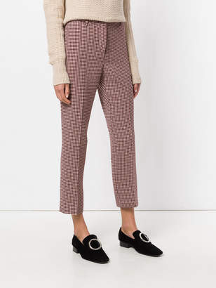Paul Smith cropped puppy-tooth trousers