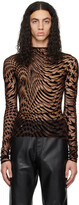 Thumbnail for your product : Thierry Mugler Brow Illusion Long Sleeve T-Shirt
