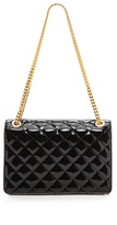 Thumbnail for your product : Moschino Patent Leather Shoulder Bag