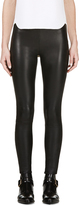 Thumbnail for your product : Mackage SSENSE Exclusive Black Stretch Leather Navi Leggings