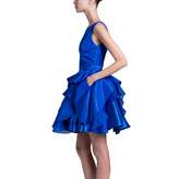 Thumbnail for your product : Philosofée by Glaucia Stanganelli - Illusions Dress Royal Blue
