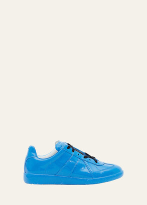Maison Margiela Replica Patent Leather Low-Top Sneakers