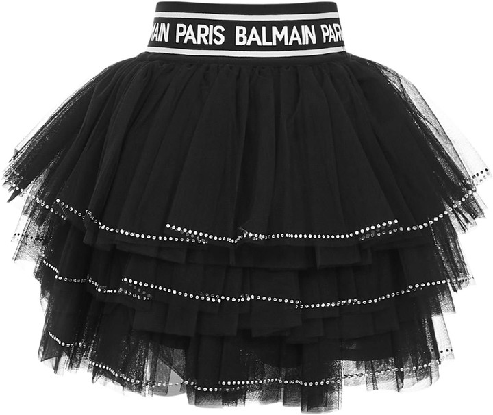 BALMAIN ガールズ キッズ：active-store Skirts ドレス お見舞い - villa-hcm.com