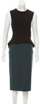 Thumbnail for your product : Stella McCartney Peplum-Accented Sheath Dress