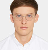 Thumbnail for your product : Thom Browne Round-Frame Metal Optical Glasses