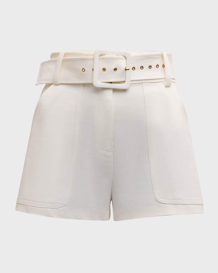 Ramy Brook Kasey Belted Shorts