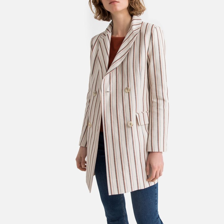 linen boyfriend jacket