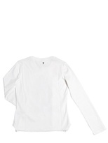 Thumbnail for your product : Sequined Logo Cotton T-Shirt