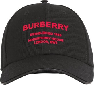 Burberry Cotton Horseferry Baseball Hat
