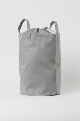 H&M Cotton Twill Laundry Bag - Gray