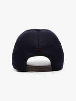 Thumbnail for your product : Brunello Cucinelli Navy Wool Baseball Cap