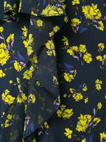 Thumbnail for your product : GOEN.J floral printed asymmetric skirt
