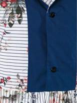 Thumbnail for your product : Antonio Marras contrast-bib shirt dress
