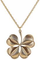 Thumbnail for your product : Kenneth Jay Lane WOMEN'S CLOVER PENDANT NECKLACE