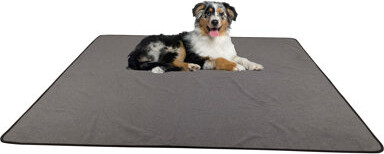 Petmaker Washable Pee Pads for Dogs - 72” x 72” Extra Large Reusable Pet Mat for Dog Potty Training, Whelping, Playpen, or Crate Mat - Super Absorbent and Quic