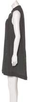 Thumbnail for your product : Rag & Bone Silk Printed Sleeveless Mini Button-Up Dress