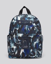 Thumbnail for your product : Marc by Marc Jacobs Backpack - Preppy Nylon Painterly Blue Print